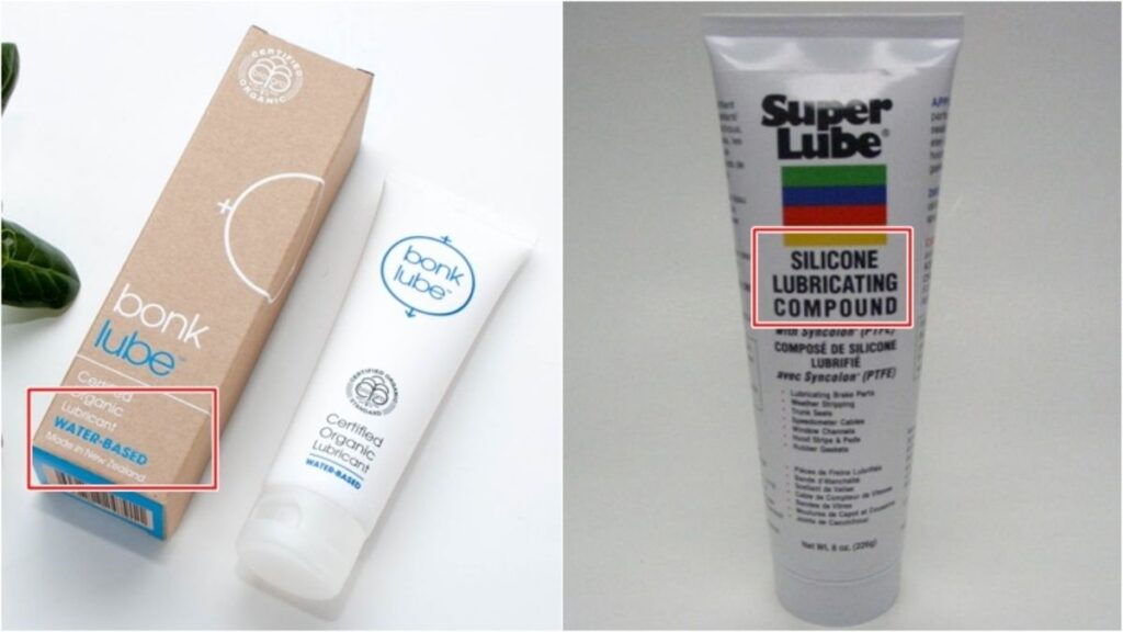 Gel Bôi Trơn Loại Nào Tốt? Cách Chọn Theo Nhu Cầu Thực Tế 3 So sánh gel bôi trơn gốc nước silicone và gốc dầu