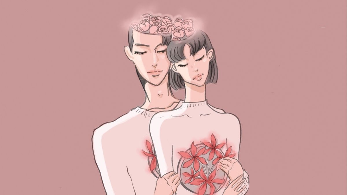 Khoảnh khắc thể hiện sự kết nối và cảm xúc của đôi lứa