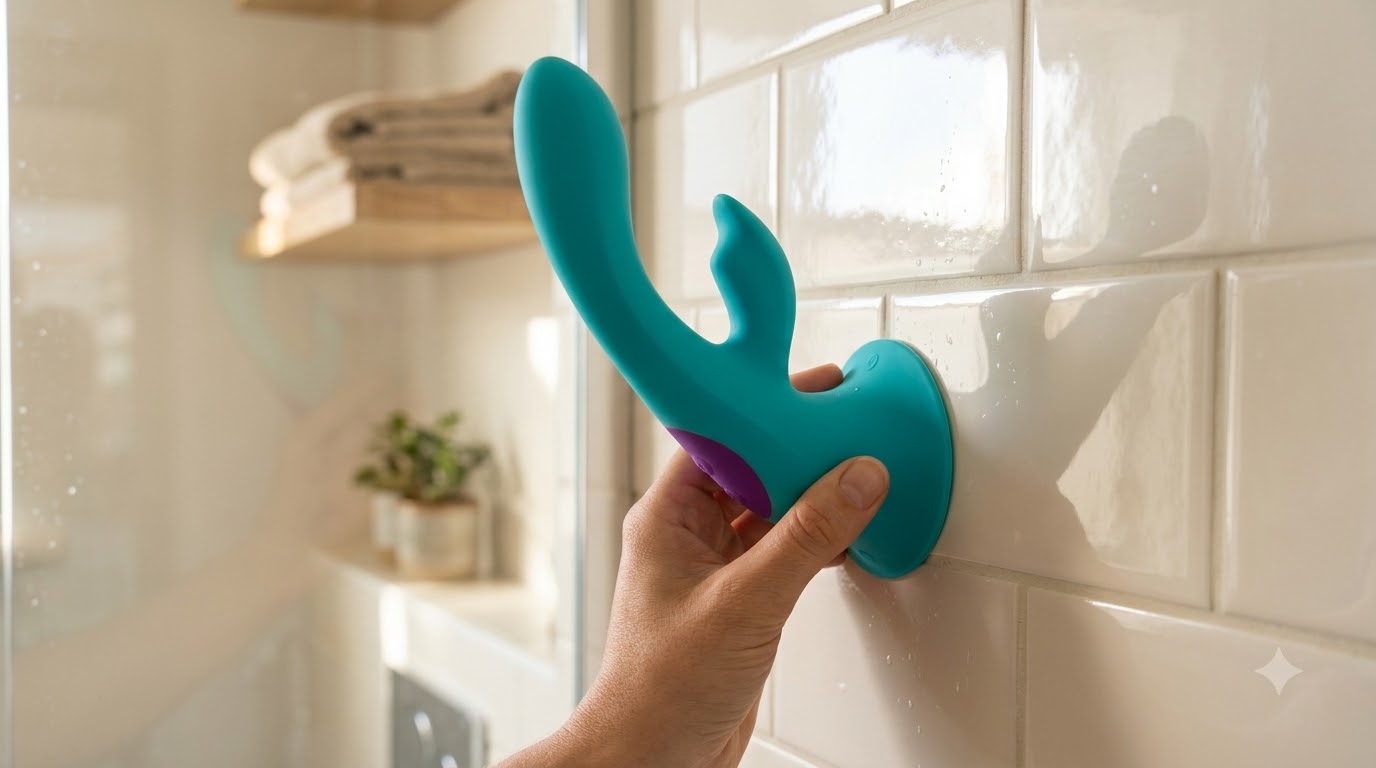 Hướng dẫn sử dụng và bảo quản dildo suction cup đúng cách